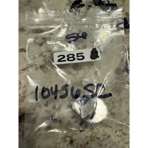 Navajo KL Sterling Silver Kingman Turquoise Cluster Statement Ring 7.5 signed - Picture 10 of 16